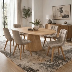 Jedálenský stôl 160x90 cm HT-L3523 OAK dub