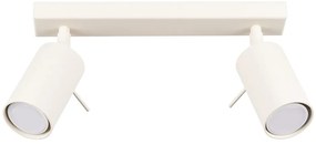 Krémovobiele bodové svietidlo 6x30 cm Etna – Sollux