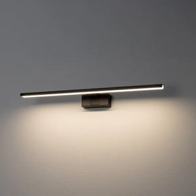 Aigostar - LED zrkadlové osvetlenie do kúpeľne LED/12W/230V 4000K 60 cm IP44 čierne