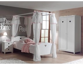 Biela skriňa Vipack Amori, výška 190 cm