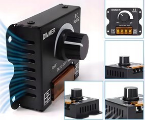 Sada neonové COB LED pásky 12V 5m 4000K 60W - zdroj + ovladač