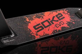 Červený skúter SOKE EVO
