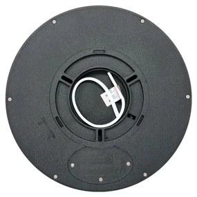 LED stropné svietidlo, 18 W, 230 V, 3000/4000/6500 K, priemer 23 cm, čierne