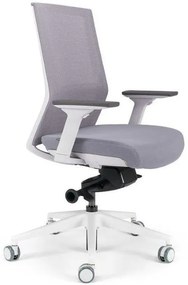 bestuhl -  BESTUHL Kancelárska stolička S27 WHITE šedá