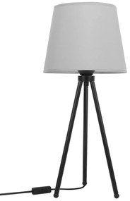 Stolná lampa Milano, 1x textilné tienidlo (výber zo 4 farieb), (výber z 3 farieb konštrukcie)