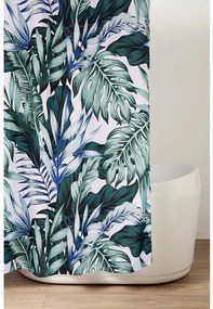 Aqualine Aqualine, Sprchový záves 180x200cm, polyester, kruhy, ZV028