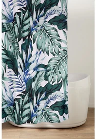 Aqualine Aqualine, Sprchový záves 180x200cm, polyester, kruhy, ZV028