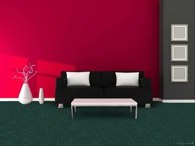 Beaulieu International Group, Koberec metráž Primavera 619, na mieru, šíře 4m, zelená, resine, chodba / predsieň