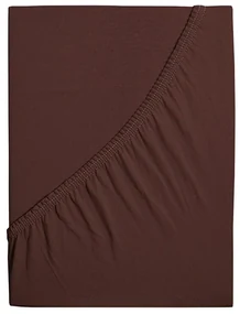 4Home jersey prestieradlo Ideál tmavohnedá, 180 x 200 cm