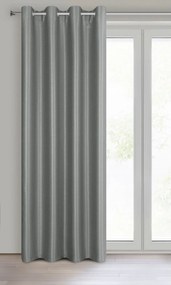 ZATEMŇOVACÍ ZÁVES NA KRÚŽKOCH SELINA 140X250 CM TMAVOSIVÁ