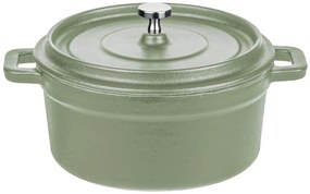 GSW Súprava liatinových mini servírovacích hrncov, 2-dielna (zelená)  (100354492)