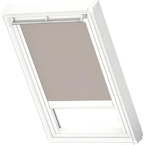 VELUX Zatemňovacia roleta na strešné okno so solárnym ovládaním DSL SK08 4580S sivá