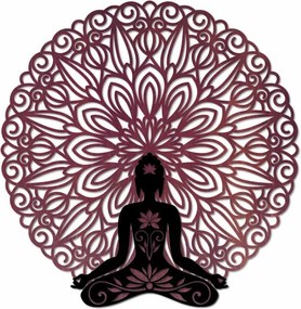 SENTOP | Sentop - 3D Obraz na stenu Buddha v mandale  50, 70, 90 cm I SENTOP PR0367