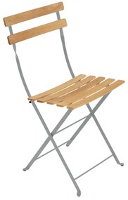 Fermob Skladacia stolička BISTRO NATURAL - Lapilli Grey