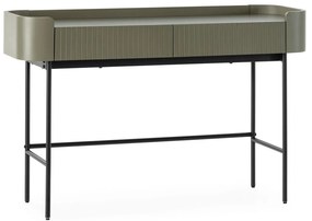 Khaki konzolový stolík 40x120 cm Willa – MOME