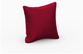 Červený zamatový vankúš k modulárnej pohovke Rome Velvet - Cosmopolitan Design