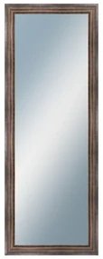 DANTIK - Zrkadlo v rámu, rozmer s rámom 60x160 cm z lišty TRITON široký meď (2951)