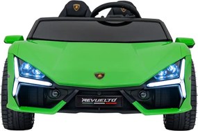 Elektrické autíčko Lamborghini Revuelto XL STRONG zelené