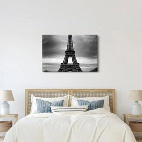 Obraz - Ružové auto v Paríži (90x60 cm)