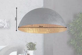 Závesné svetlo Žiarivé čierne zlato 50cm