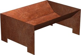 Strato Záhradné ohnisko 50 x 70 x 30 cm, corten CORGARDEN 1018