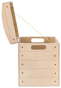 ČistéDrevo Drevená truhlica X