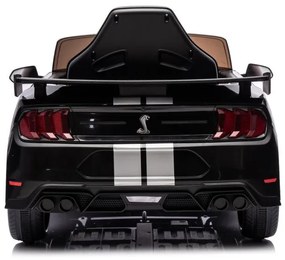 LEAN CARS Elektrická autíčko  Ford Mustang GT500 Shelby - čierne - 2x35w- 12-7AH -2024
