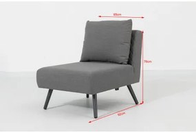 Doppler Melia LIKA-TEX® sivá - luxusná záhradná súprava