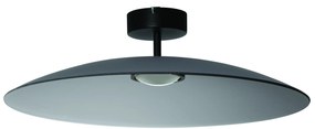 LED čierno-dymové moderné stropné svietidlo Polifemo 60