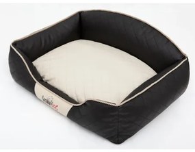 Pelech ELITE XL čierny / béžový matrac