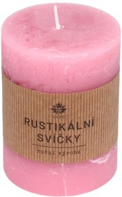 ARÔME Rustikální svíčka 200 g Barva: růžová
