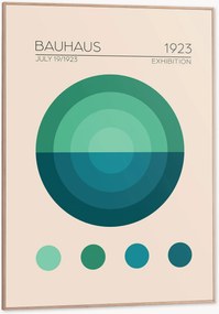 Nástenná dekorácia v ráme Bauhaus