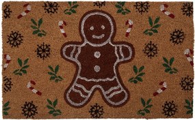 Kokosová rohožka s pernírkom Gingerbread Magic - 75*45*1 cm