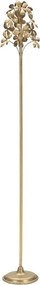 Kovový svietnik Flowy 118 cm zlatý