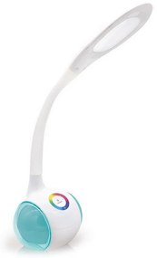 LED RGB Stmievateľná nabíjacia stolná lampa LED/5W/5V 2400 mAh