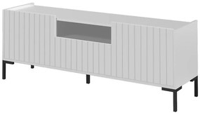 TIMUR TV stolík, biely, 150x50 cm