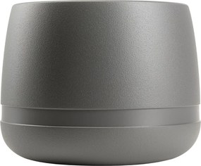 PLASTOVÝ KVETINÁČ LUNA VASE 48X38 CM ANTRACITOVÁ