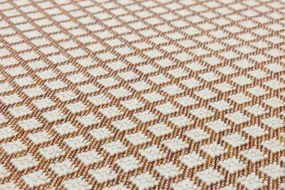 Obojstranný koberec BRUSSELS 206074/10410 Cayenne krémový / terakotový