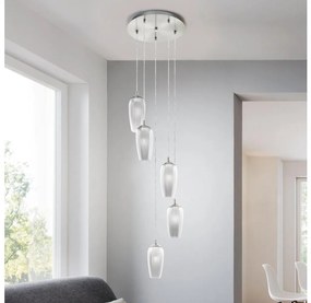 Eglo 96345 - LED závesné svietidlo na lanku FARSALA 5xG9/2,5W/230V