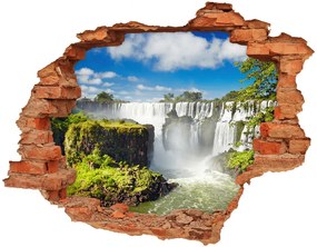 Diera 3D foto tapeta nálepka Vodopád argentína nd-c-43312221