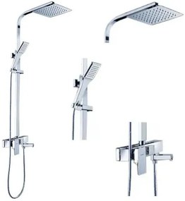 Rea Navaro - sprchový set s vaňovou výlevkou, chróm, REA-P0802