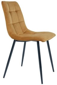 Dizajnová stolička Dominik horčicová