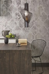 Toolight - Stropné svietidlo 1xE27 APP484-1CP, čierna, OSW-00596