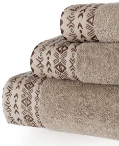 Bavlnený uterák Driada 50x90 cm orechový