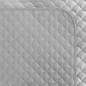 PREHOZ NA POSTEĽ ARIEL 220X240 CM STRIEBORNÝ