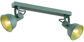 Argon 7174 - Bodové svietidlo LENORA 2xE14/7W/230V zelená