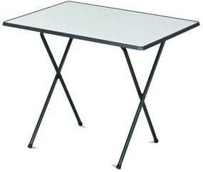 Stôl 60 × 80 camping SEVELIT antracit / biela