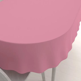 Biante Dekoračný oválny obrus Rongo RG-027 Ružový 140x180 cm