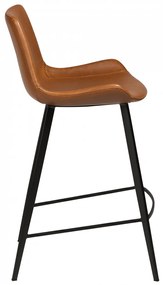 HYPE ČALÚNENÁ BAROVÁ STOLIČKA brown/black