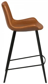 HYPE ČALÚNENÁ BAROVÁ STOLIČKA brown/black